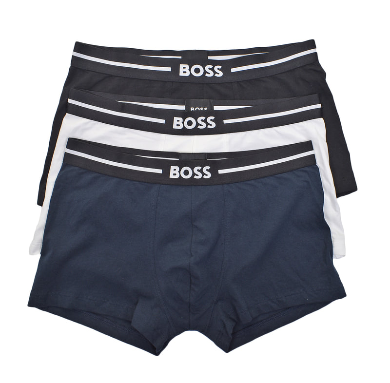 3 Pack Trunk Boxers Navy White Black