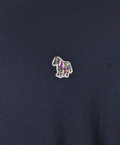 Regular Fit Zebra T Shirt Dark Navy