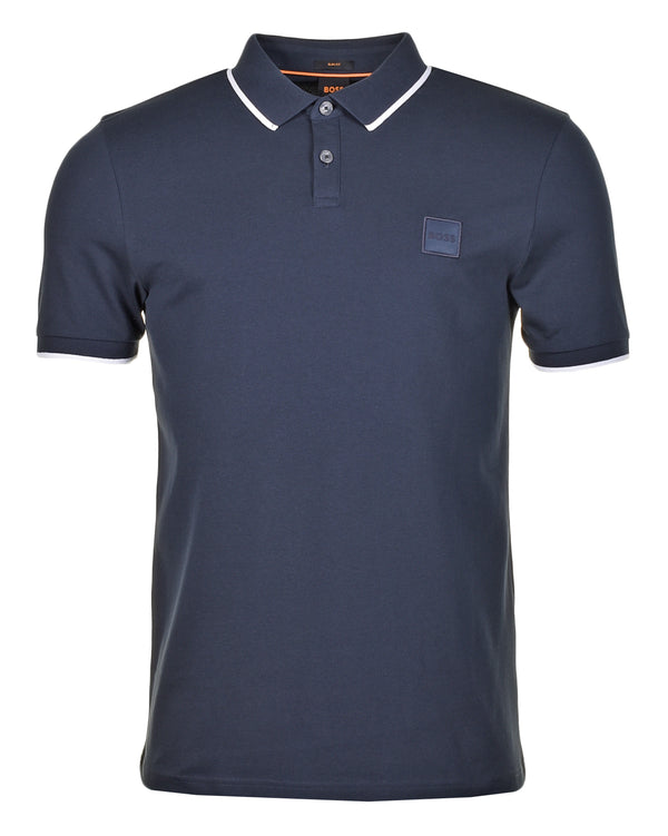 Passertip Short Sleeve Polo Shirt Dark Blue